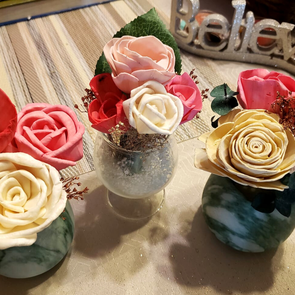 Sweet Home PA – Wooden Flowers
