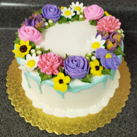 Cake Shotts LLC – 3D Floral Cake